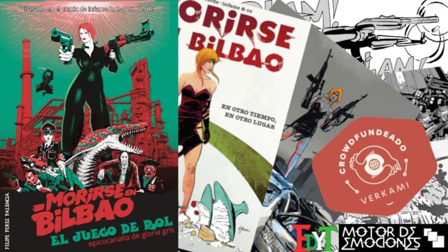 Carátula de Morirse en Bilbao (Juego de rol)